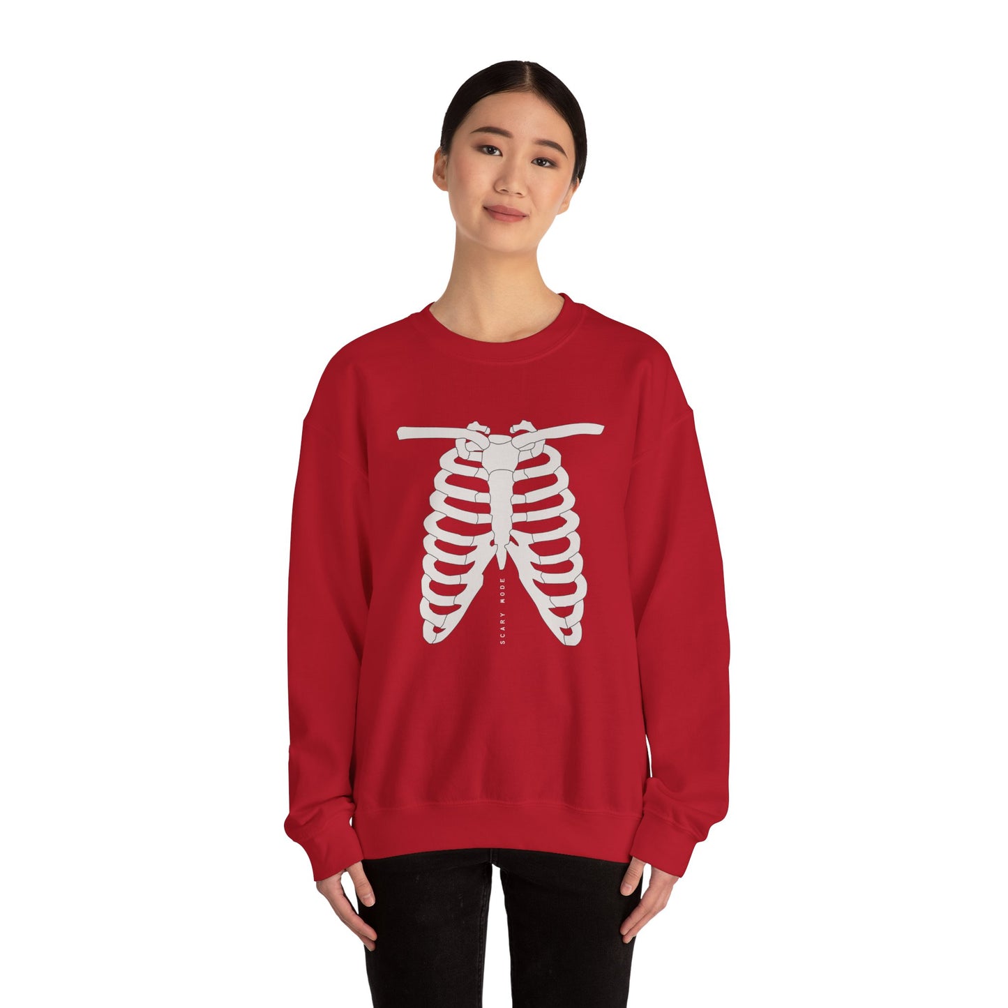 Halloween, Scary Mode - Unisex Heavy Blend™ Crewneck Sweatshirt