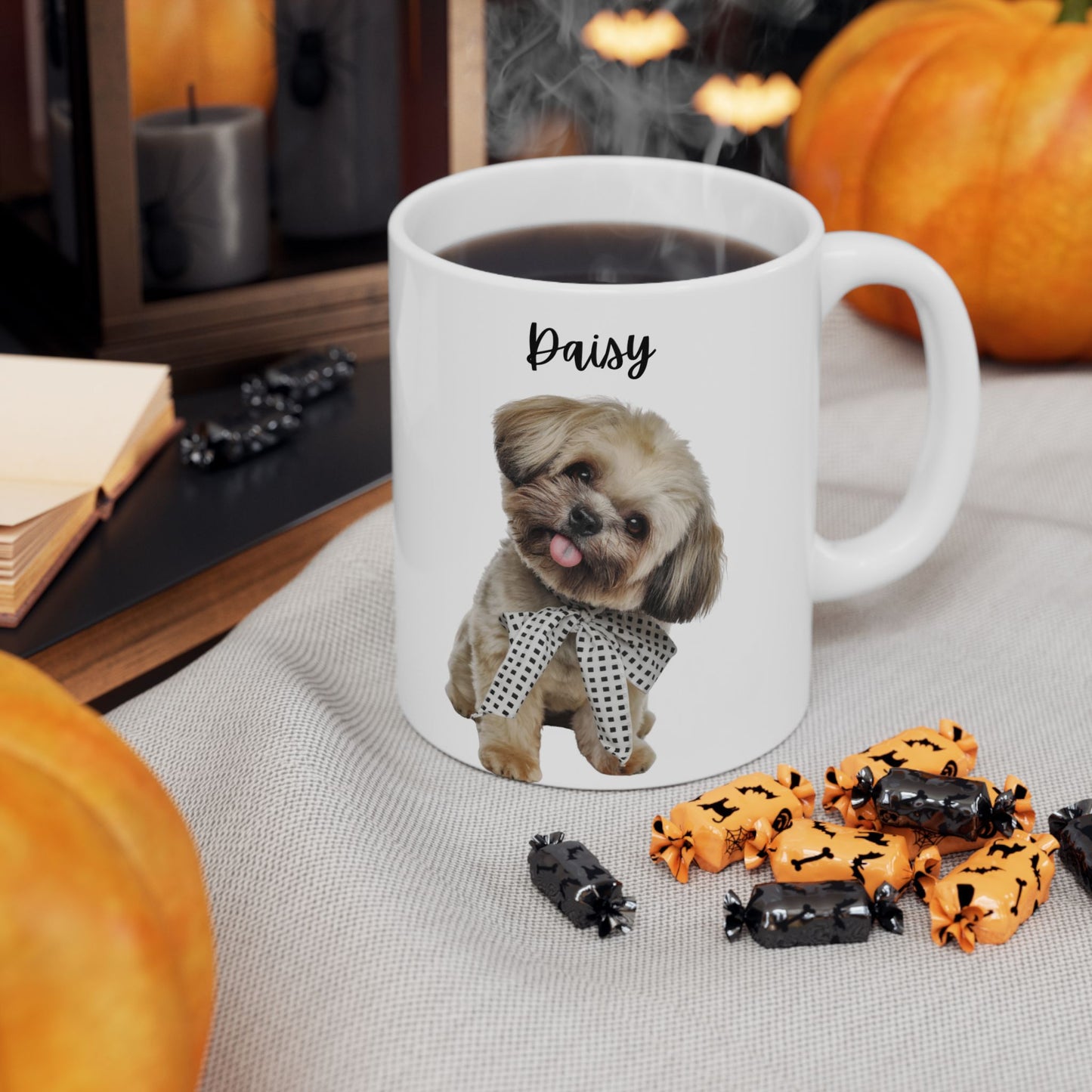 Personalised Dog Ceramic Mug - Perfect for Dog Lovers, Gift for Pet Owners - 14179