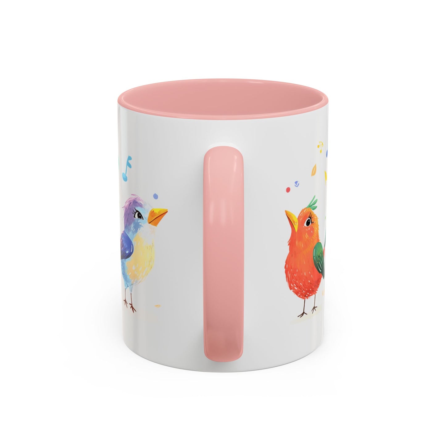 Colorful Birds - Accent Coffee Mug (11, 15oz)