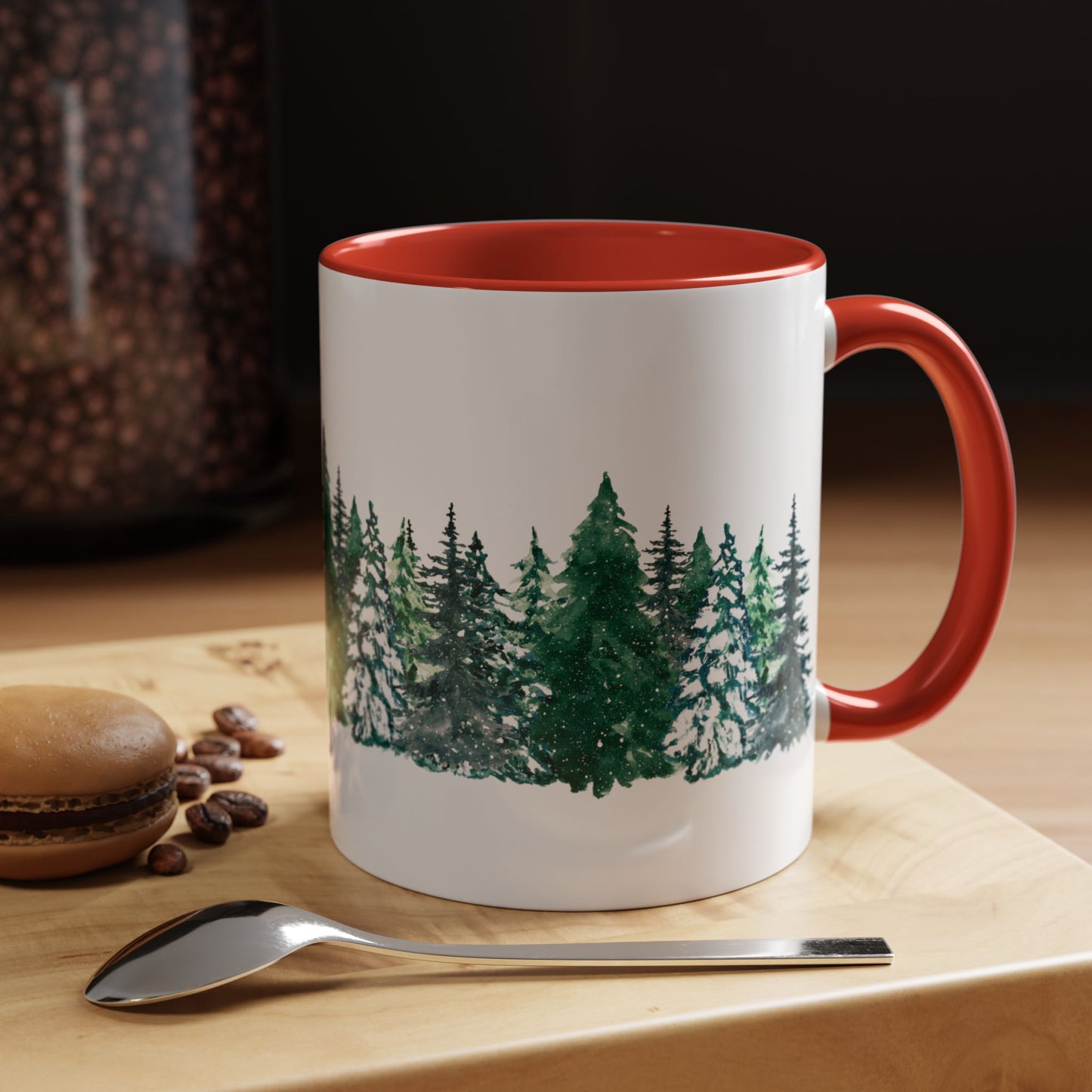 Winter Trees - Accent Coffee Mug (11, 15oz) - 10855