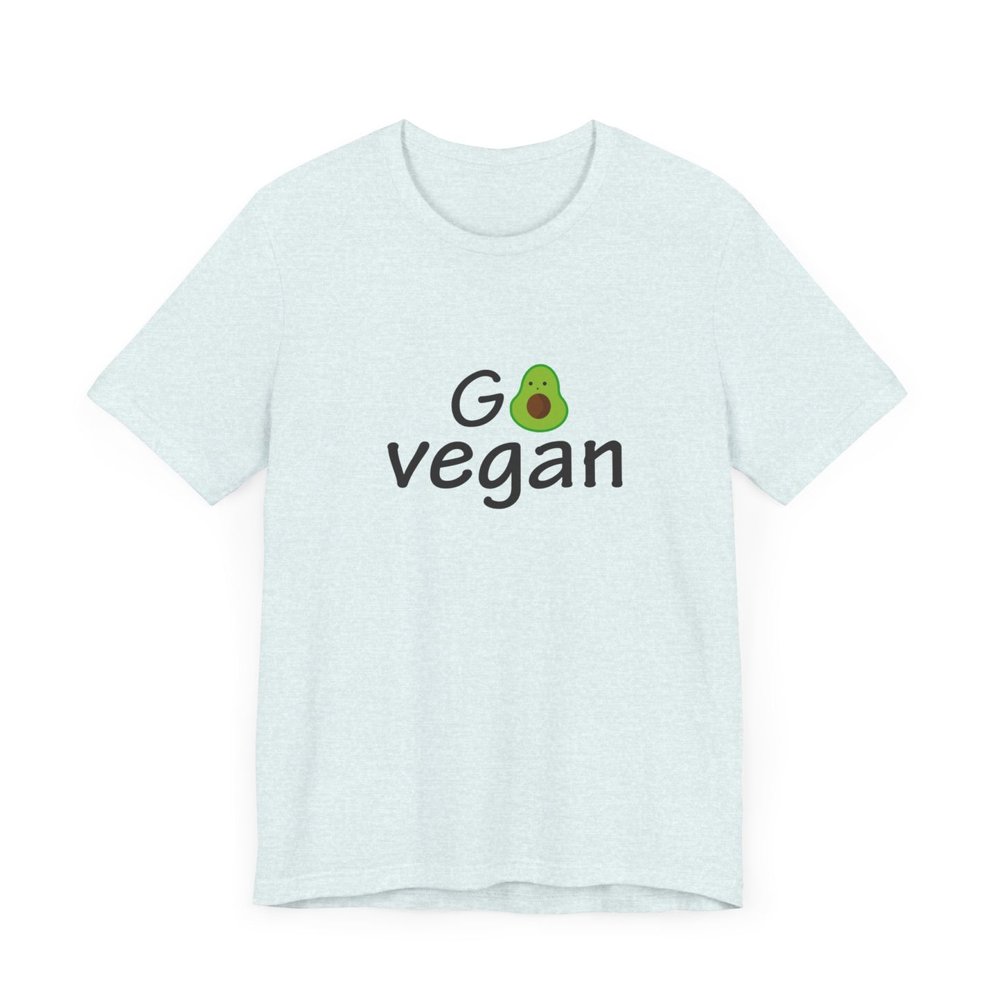 Go Vegan - Unisex Jersey Short Sleeve Tee