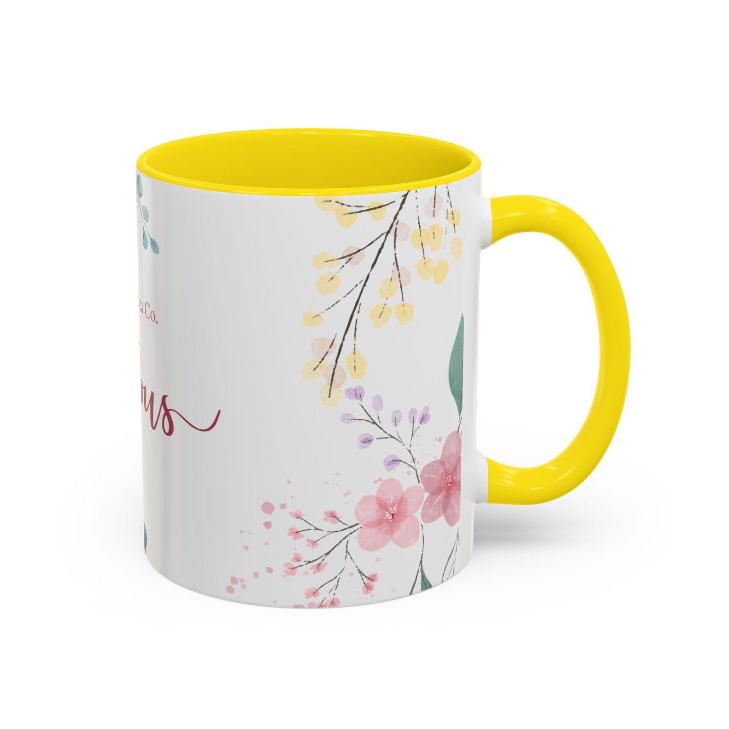 Fabulous, Name, Customizable - Accent Coffee Mug (11, 15oz) - 10965