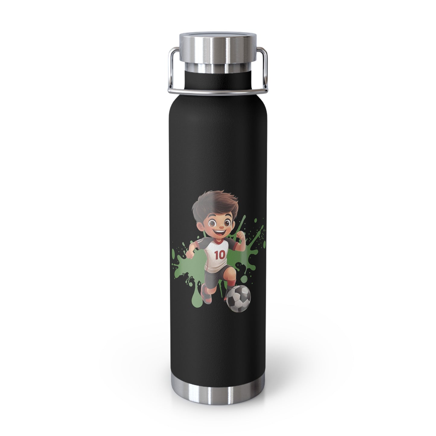 Kids: Soccer - Copper Vacuum Insulated Bottle, 22oz