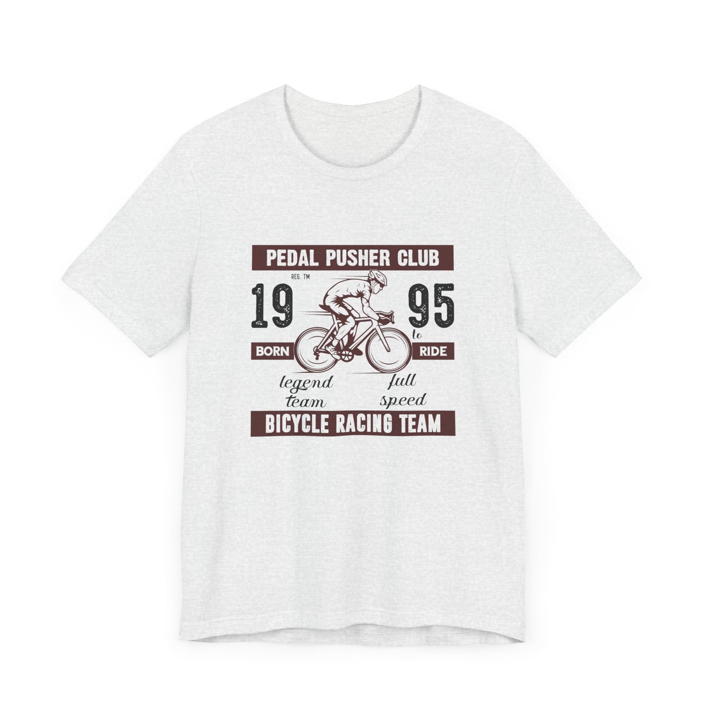 Bicycle: Pedal Pusher Club - Unisex Jersey Short Sleeve Tee