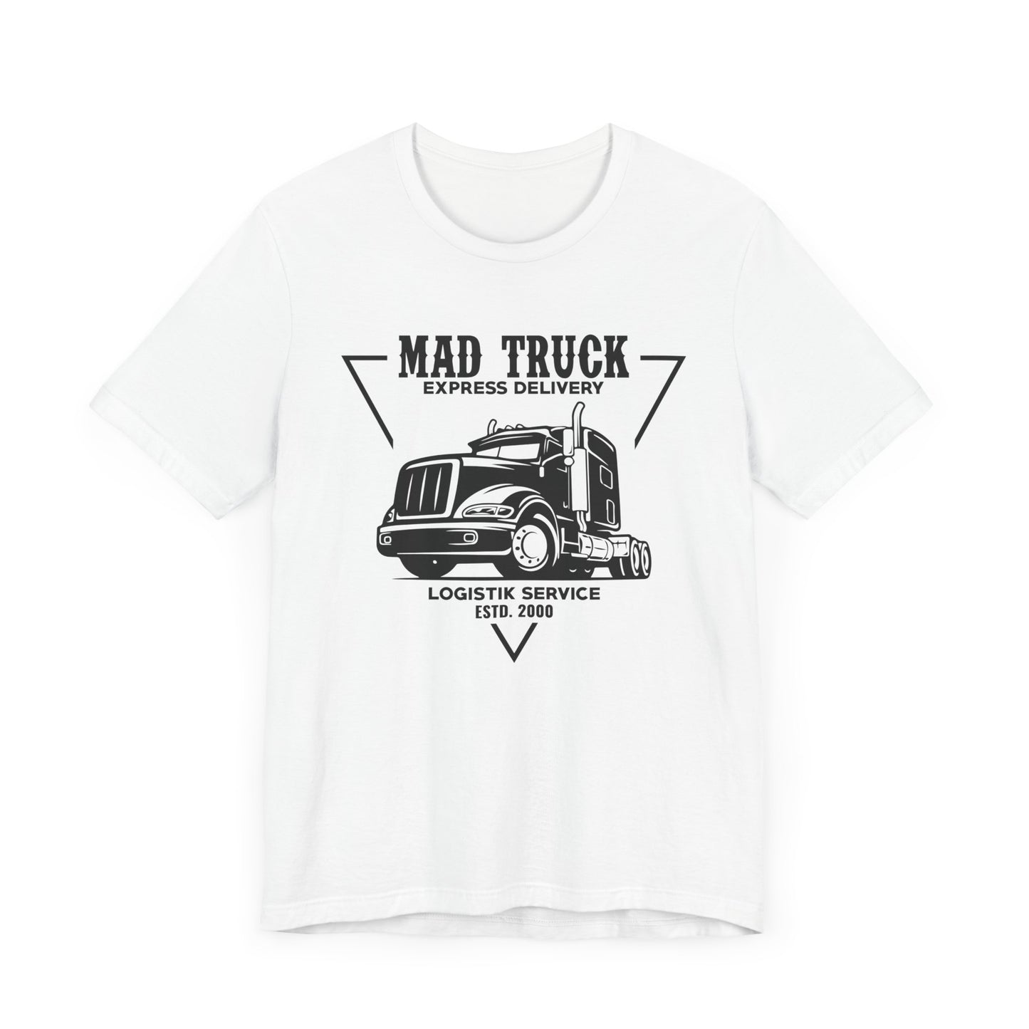 Mad Truck Express Delivery - Unisex Jersey Short Sleeve Tee - 13008