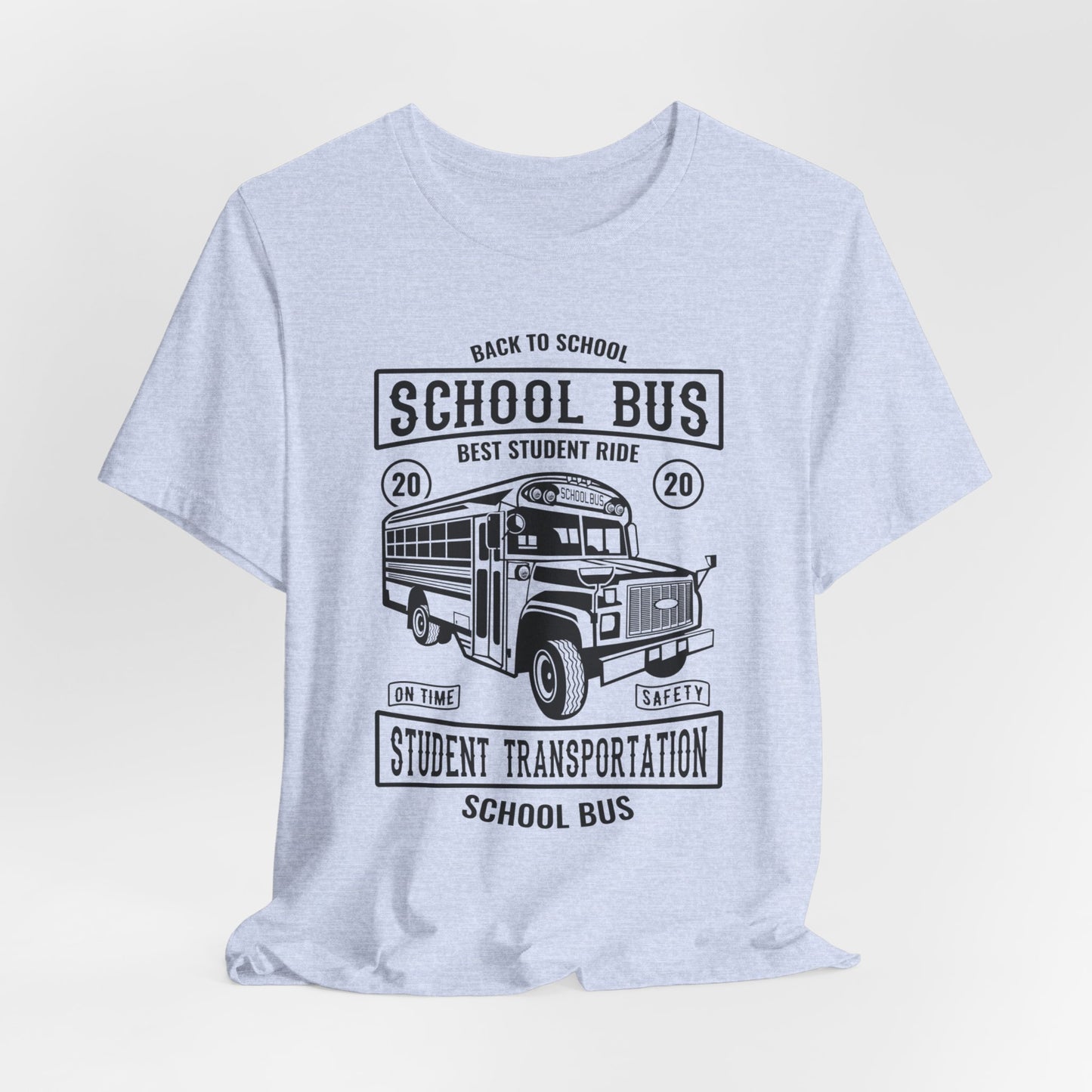 School Bus, Best Student Ride - Unisex Jersey Short Sleeve Tee