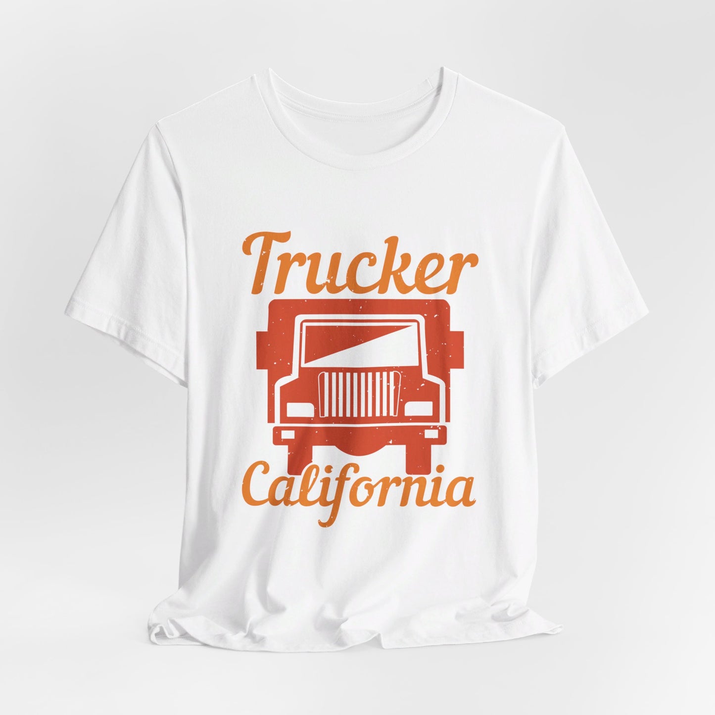 Trucker California - Unisex Jersey Short Sleeve Tee