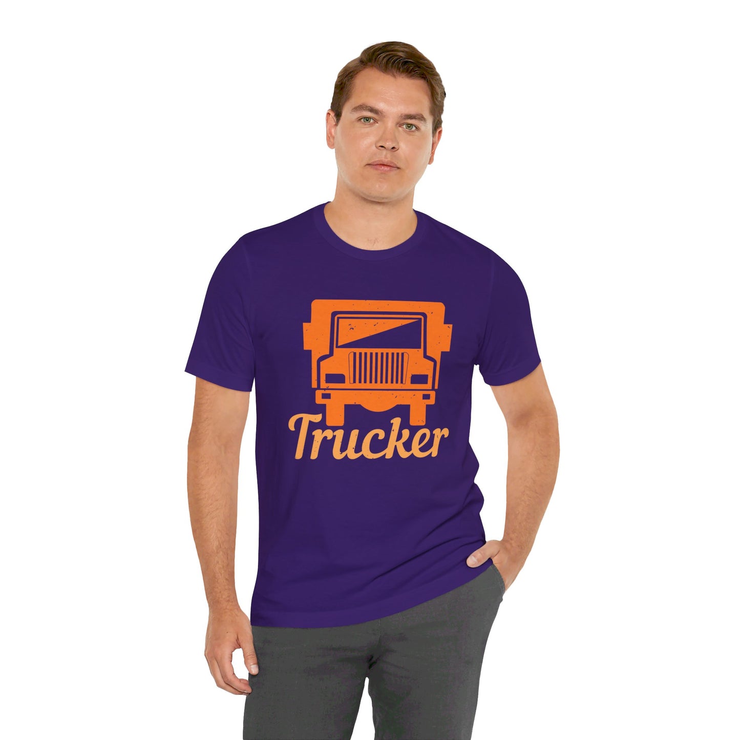 Trucker - Unisex Jersey Short Sleeve Tee