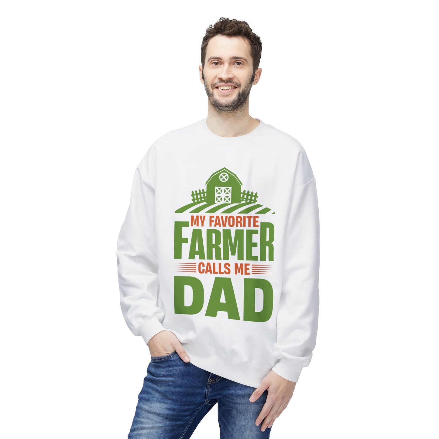 My Favorite Farmer Calls Me Dad Sweatshirt - 12912