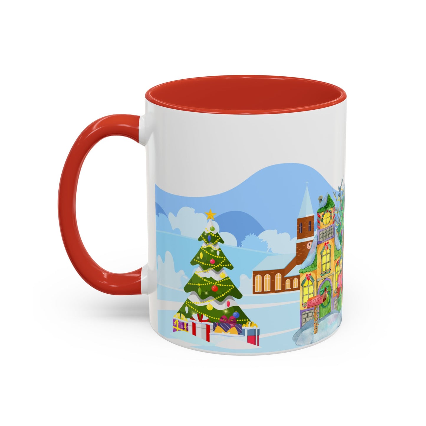 Christmas Day - Accent Coffee Mug (11, 15oz) - 10457