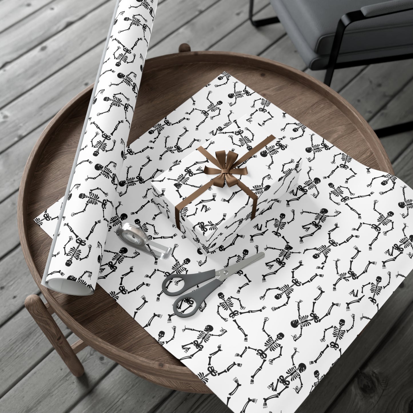 Halloween Skeleton  - Gift Wrap Papers - 14092