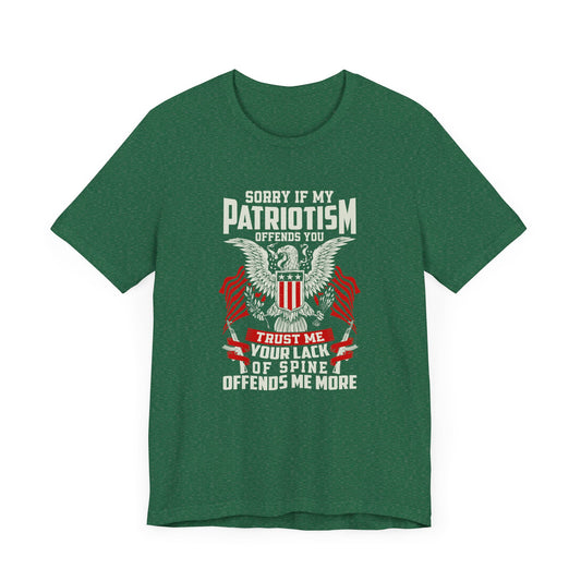 July 4, American Patriot - Unisex Jersey Short Sleeve Tee