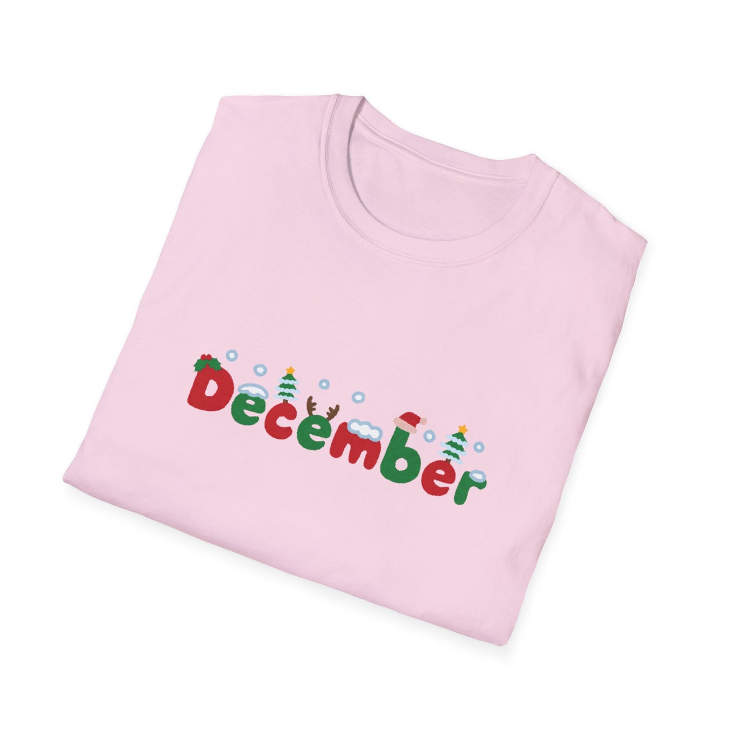 December - Unisex Softstyle T-Shirt - 10409