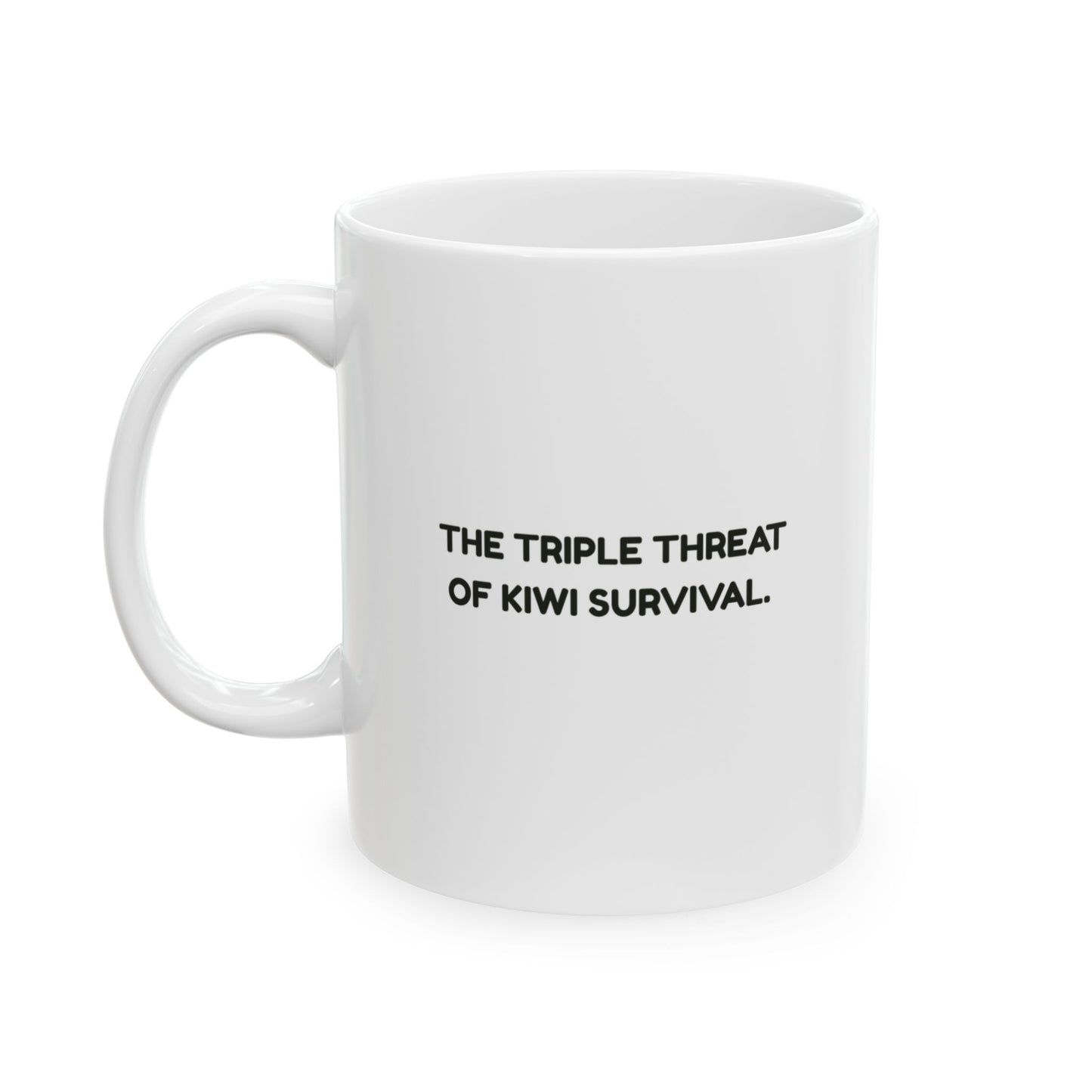 “I run on kai, coffee, and blind optimism.”  (The triple threat of Kiwi survival.) Coffee Mug - 13966