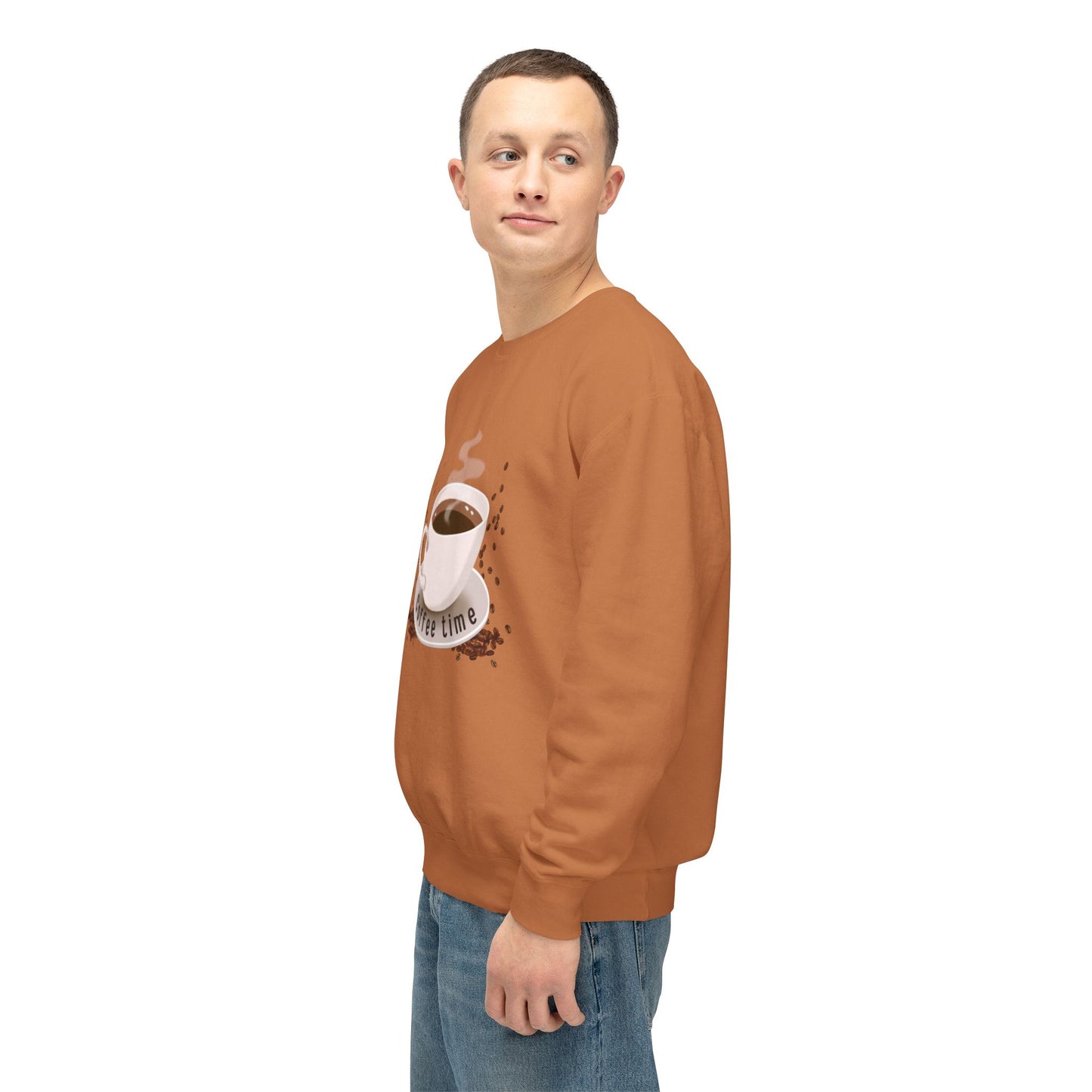 Coffee Time - Unisex Lightweight Crewneck Sweatshirt - 11289