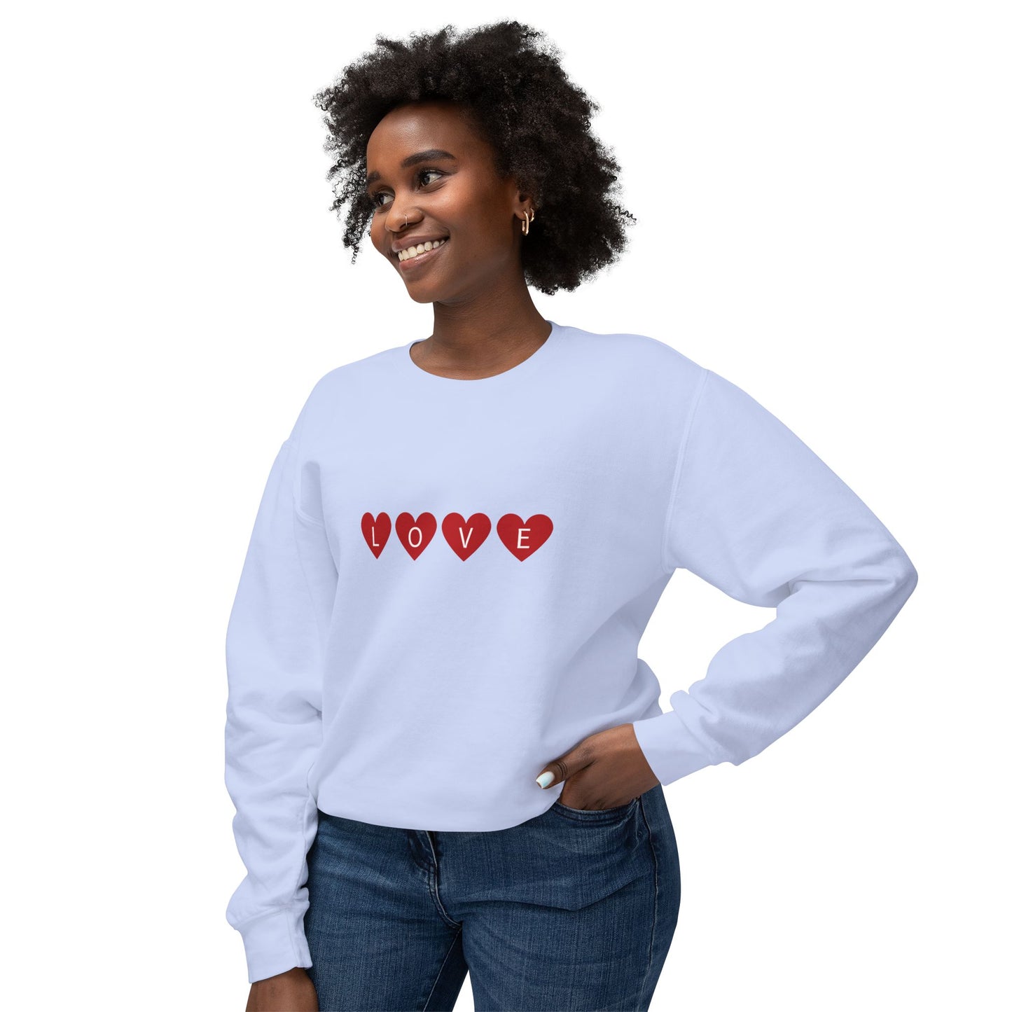 Love - Unisex Lightweight Crewneck Sweatshirt - 10953