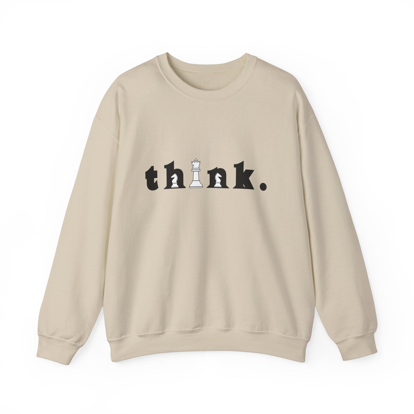 THINK - Unisex Heavy Blend™ Crewneck Sweatshirt