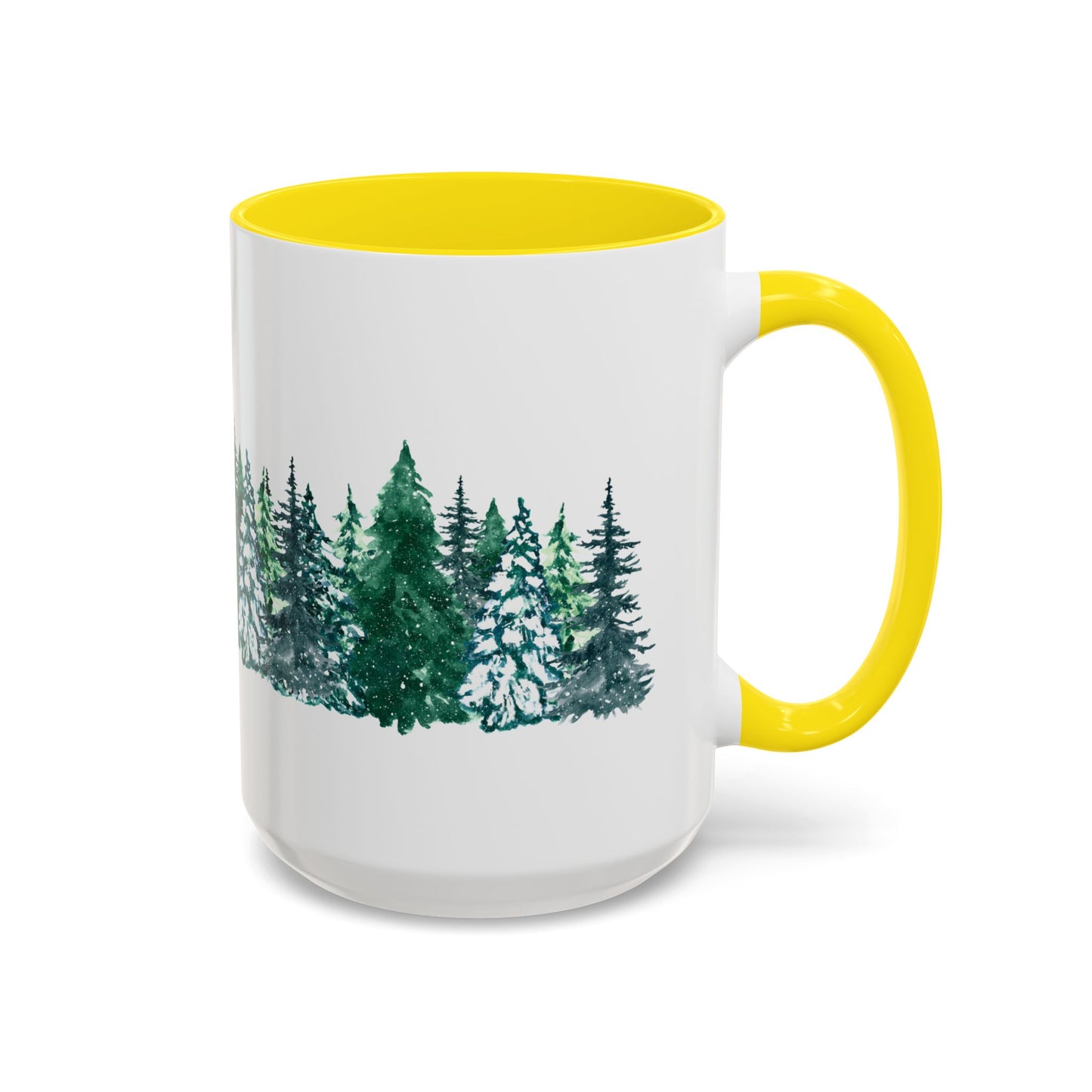 Winter Trees - Accent Coffee Mug (11, 15oz) - 10855