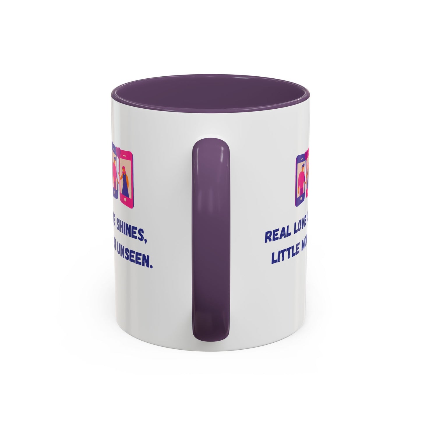 Love Sees Imperfection Perfectly. - Accent Coffee Mug (11, 15oz) - 11560