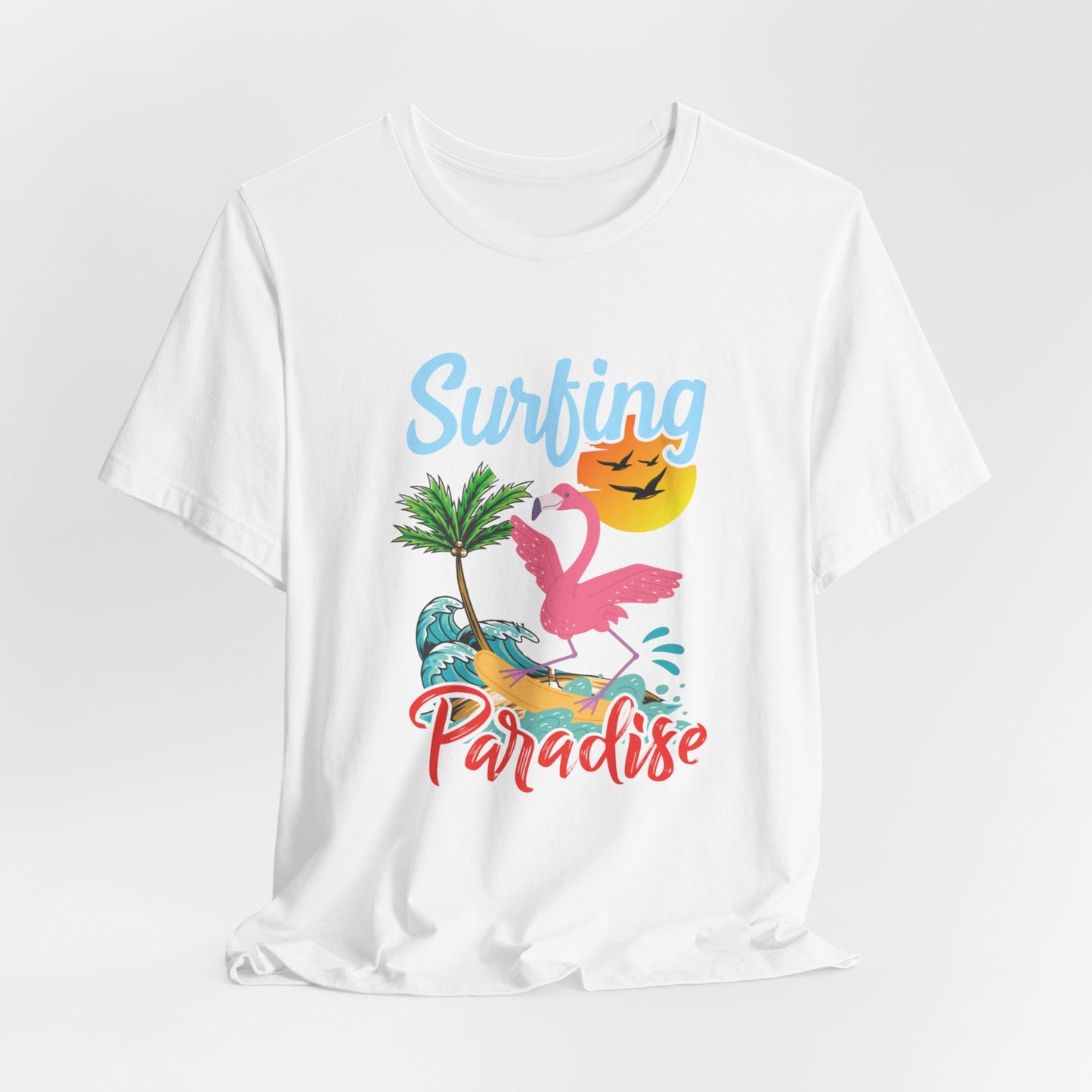 Surfing Paradise - Unisex Jersey Short Sleeve Tee