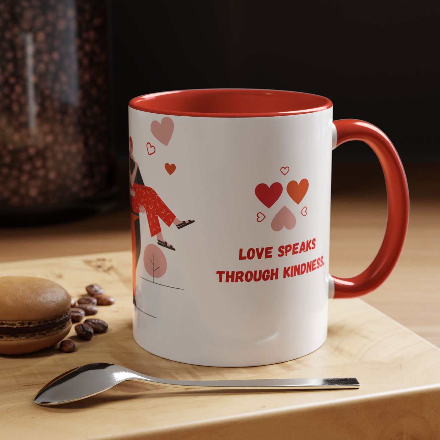 Love Shines, Even Unseen - Accent Coffee Mug (11, 15oz) - 11561