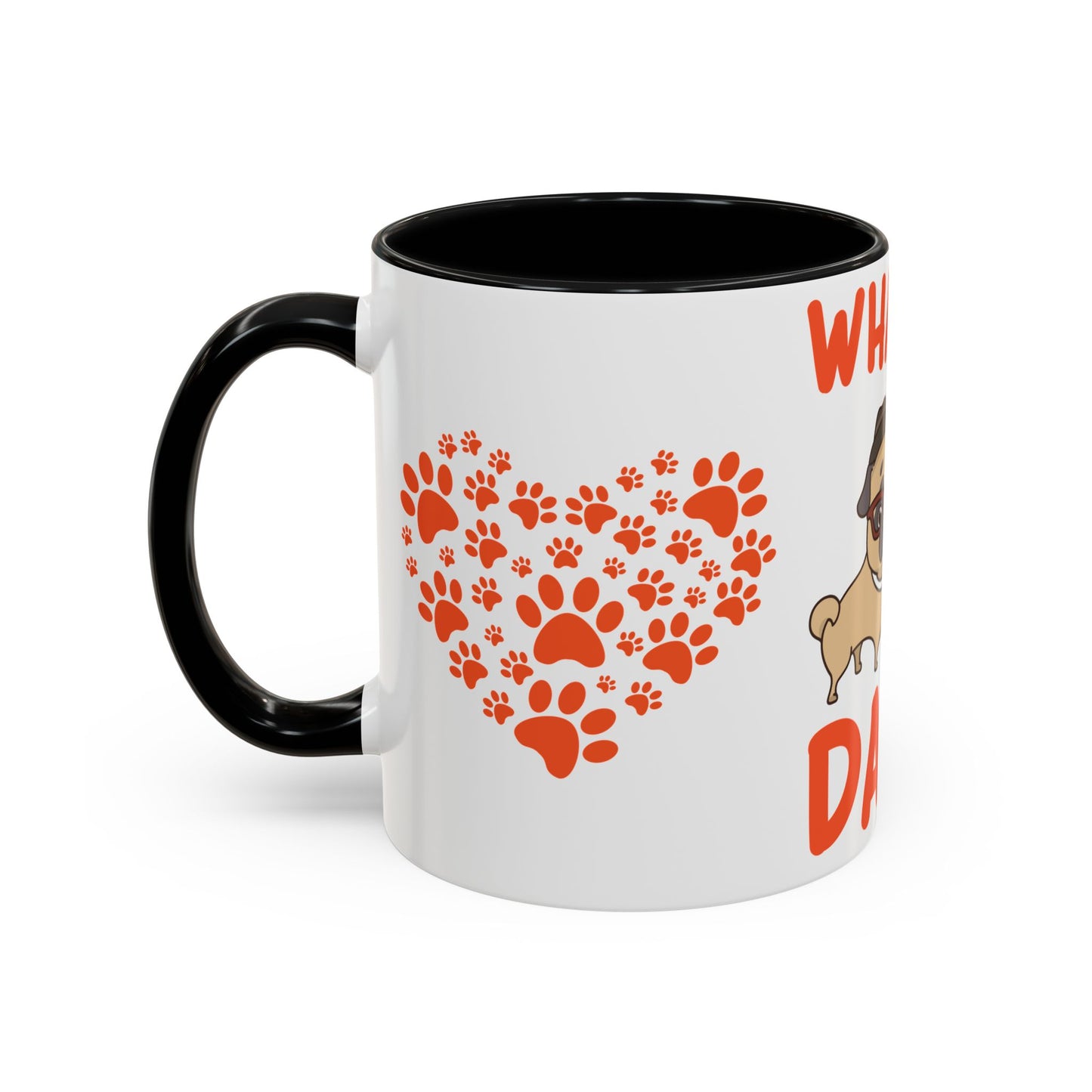 What up, Dawg - Accent Coffee Mug (11, 15oz)