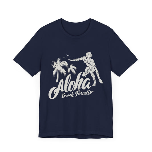 Aloha Beach Paradise - Unisex Jersey Short Sleeve Tee