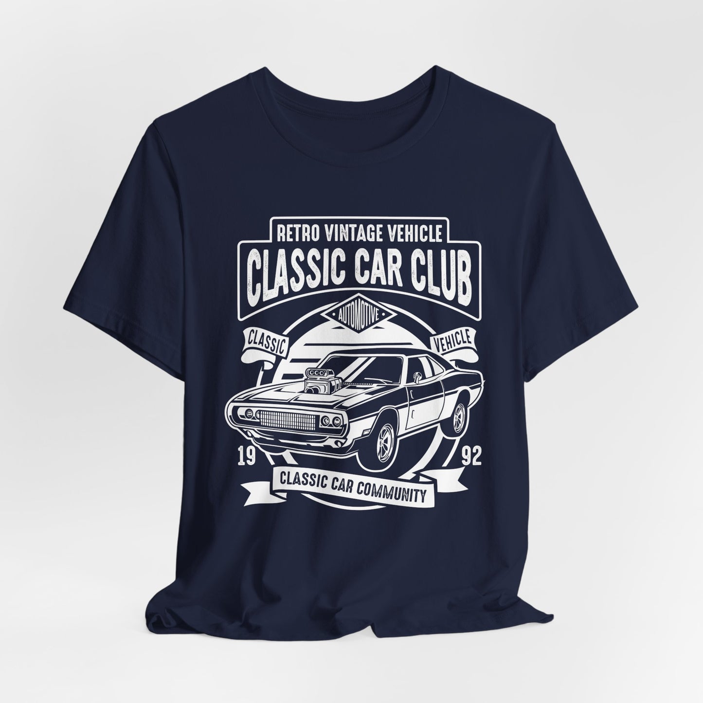 Retro Vintage Vehicle - Unisex Jersey Short Sleeve Tee - 12698