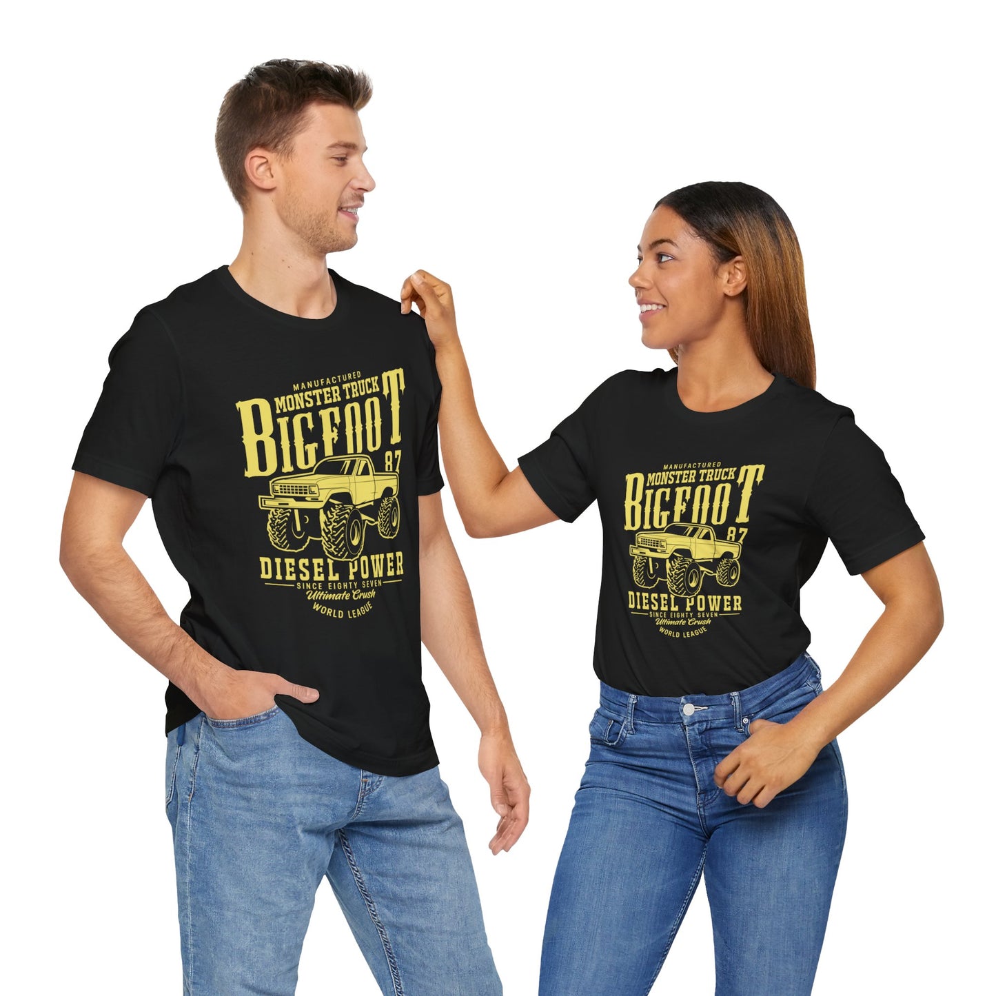 Monster Truck, Big Foot - Unisex Jersey Short Sleeve Tee