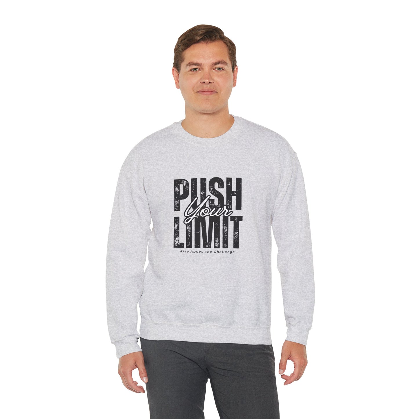 Push Your Limit - Unisex Heavy Blend™ Crewneck Sweatshirt - 10595