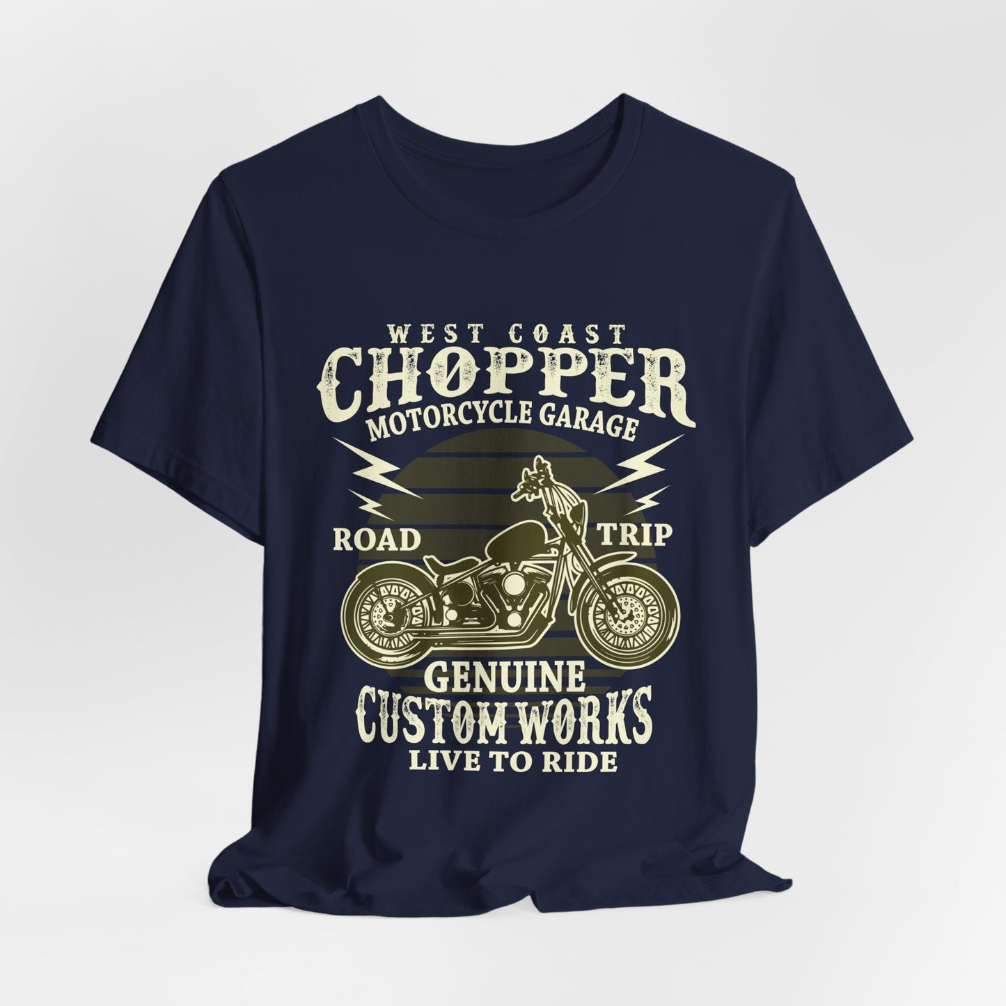 West Coast Chopper, Road Trip - Unisex Jersey Short Sleeve Tee - 13207