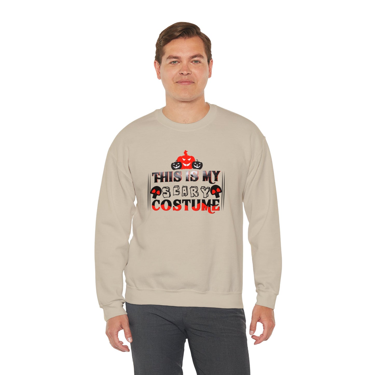 This Is My Scary Costume - Unisex Heavy Blend™ Crewneck Sweatshirt