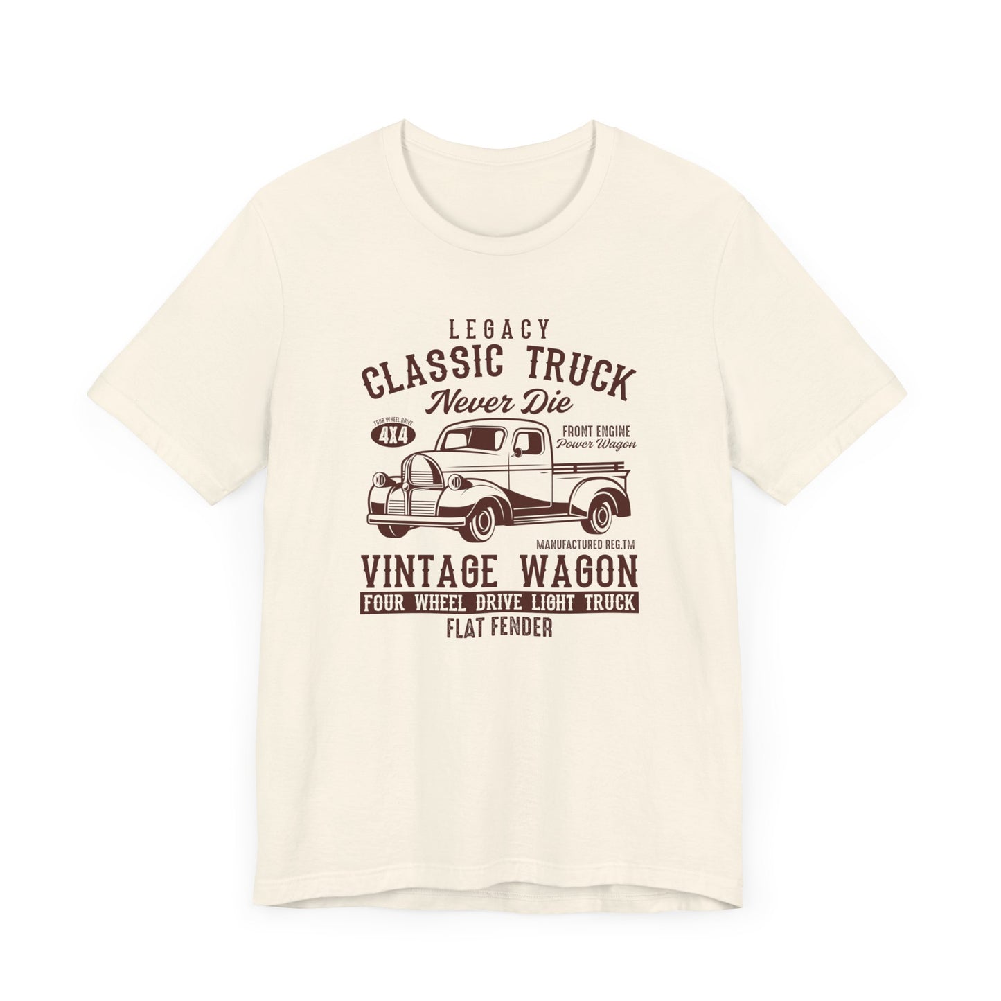 Legacy Classic Truck Never Die - Unisex Jersey Short Sleeve Tee