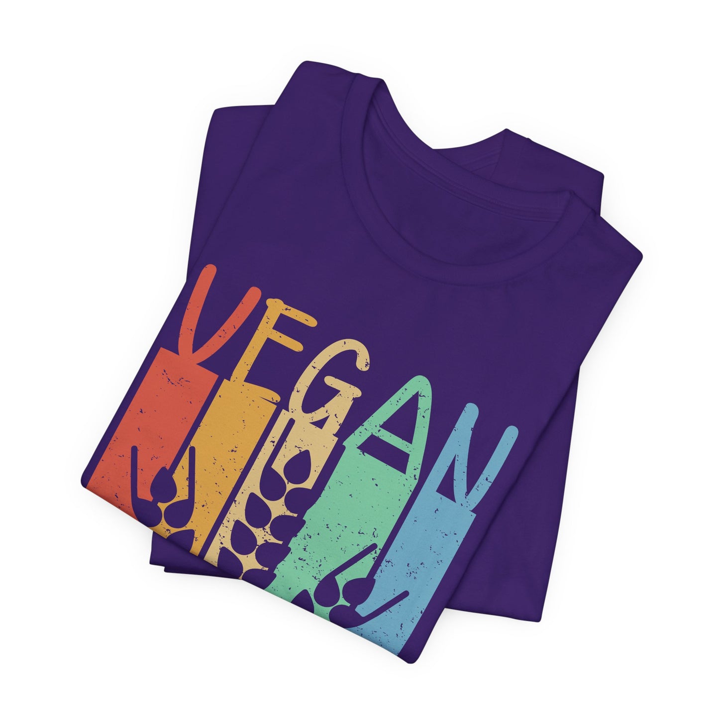 Vegan: Animal Lives Matter - Unisex Jersey Short Sleeve Tee