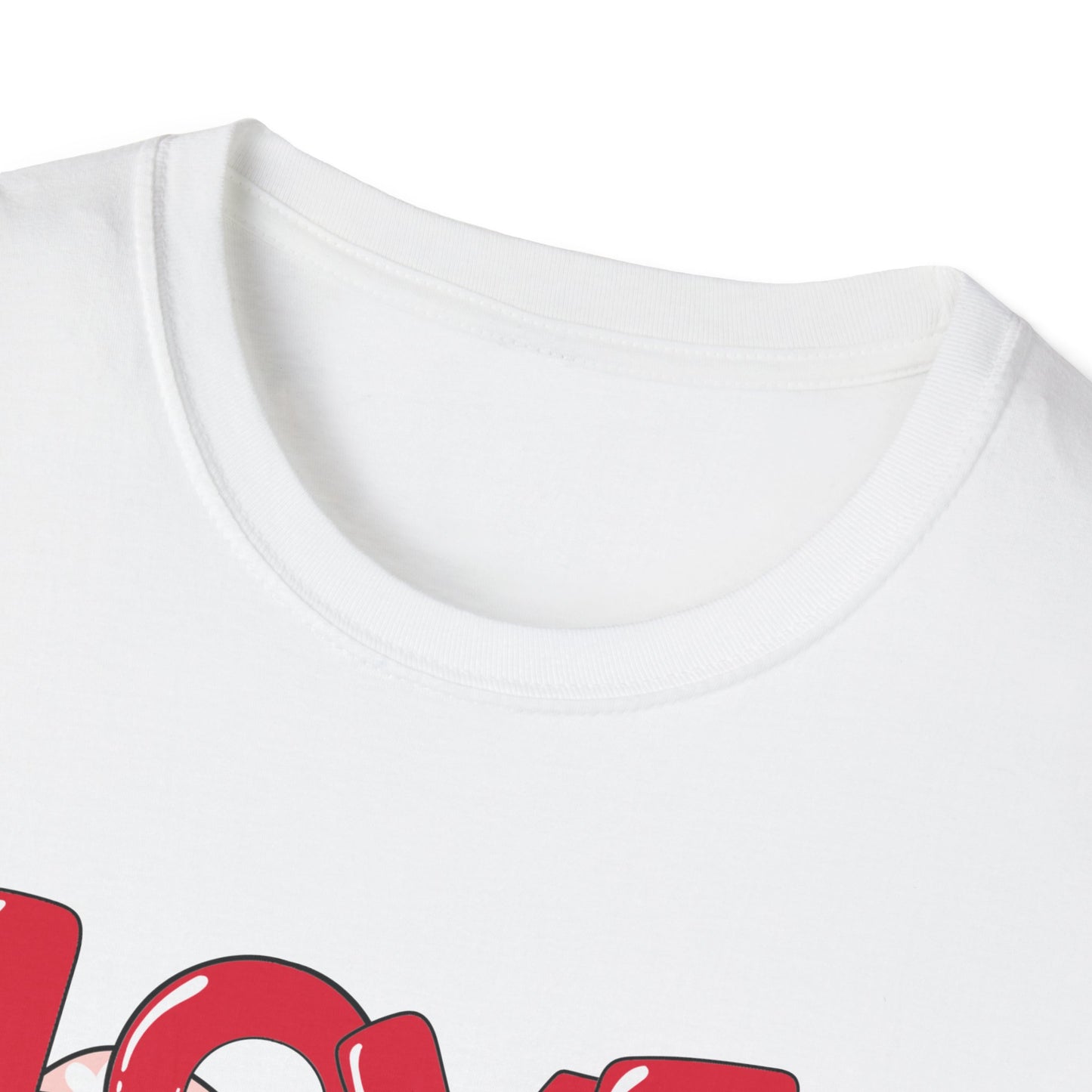 Gnomes, Love, Happy Valentine's Day - Unisex Softstyle T-Shirt - 11444