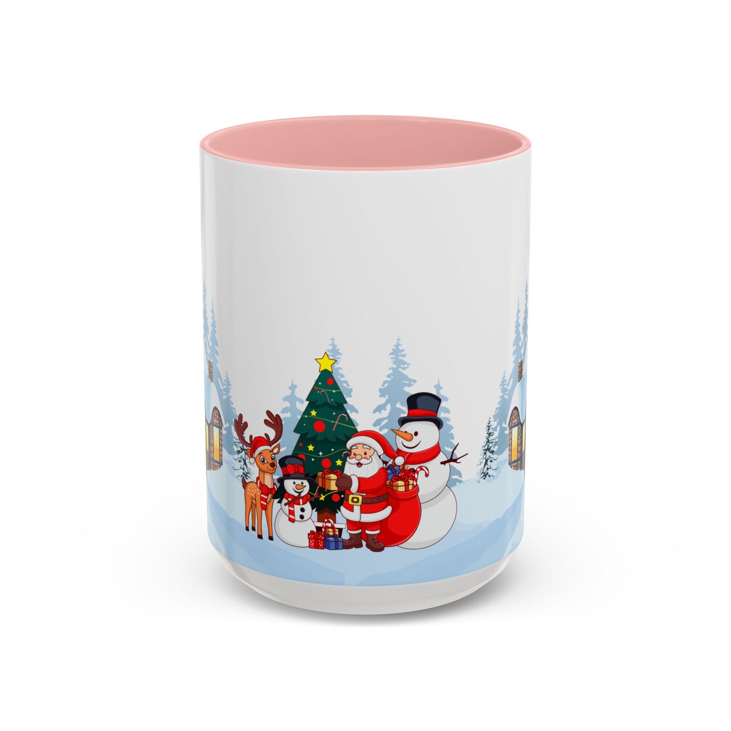 Outdoor Christmas Party - Accent Coffee Mug (11, 15oz) - 10454