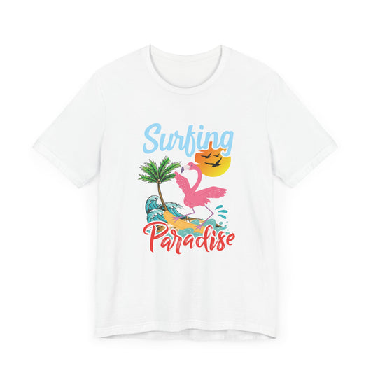 Surfing Paradise - Unisex Jersey Short Sleeve Tee