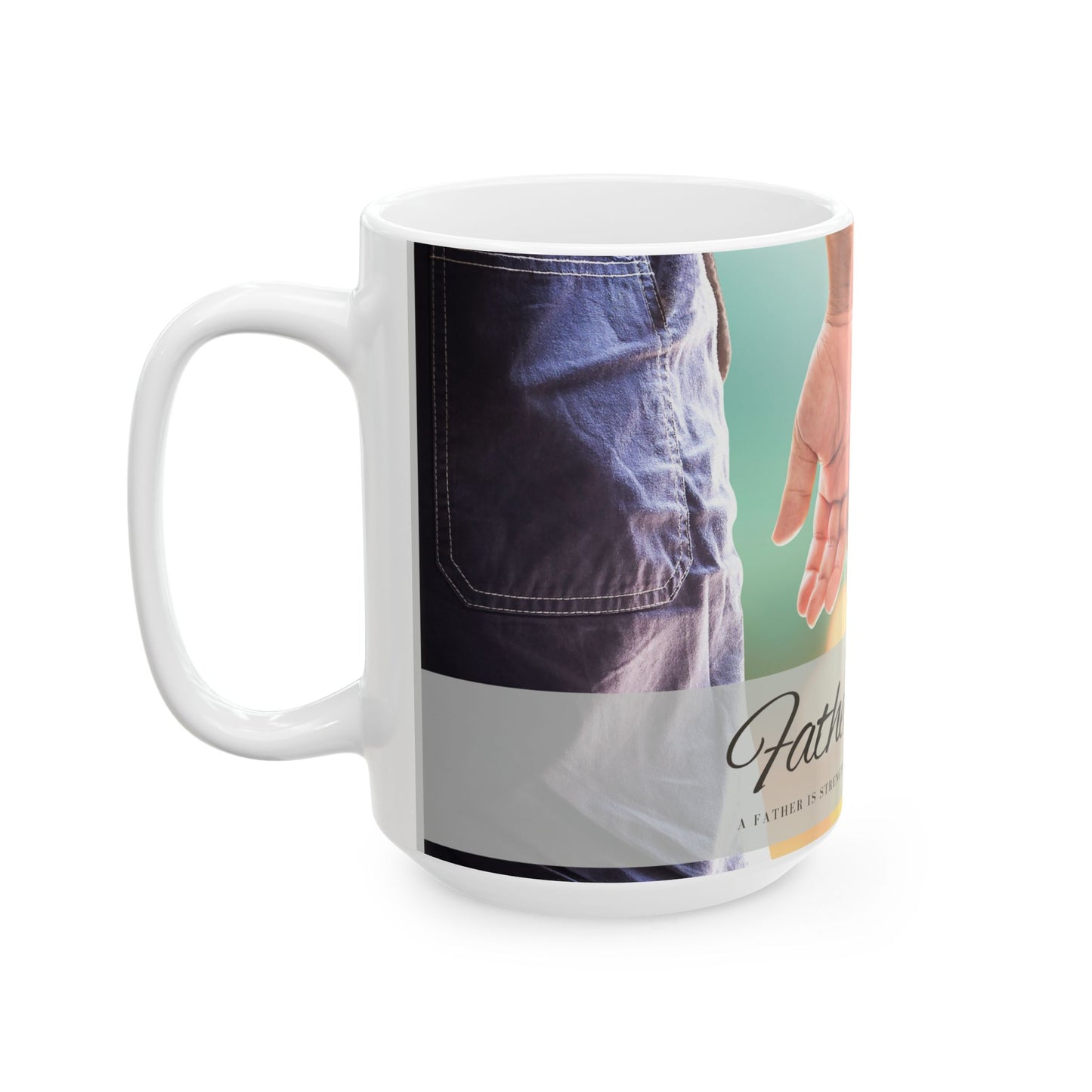 Father's Day Ceramic Mug, Gift for Dad - 12901