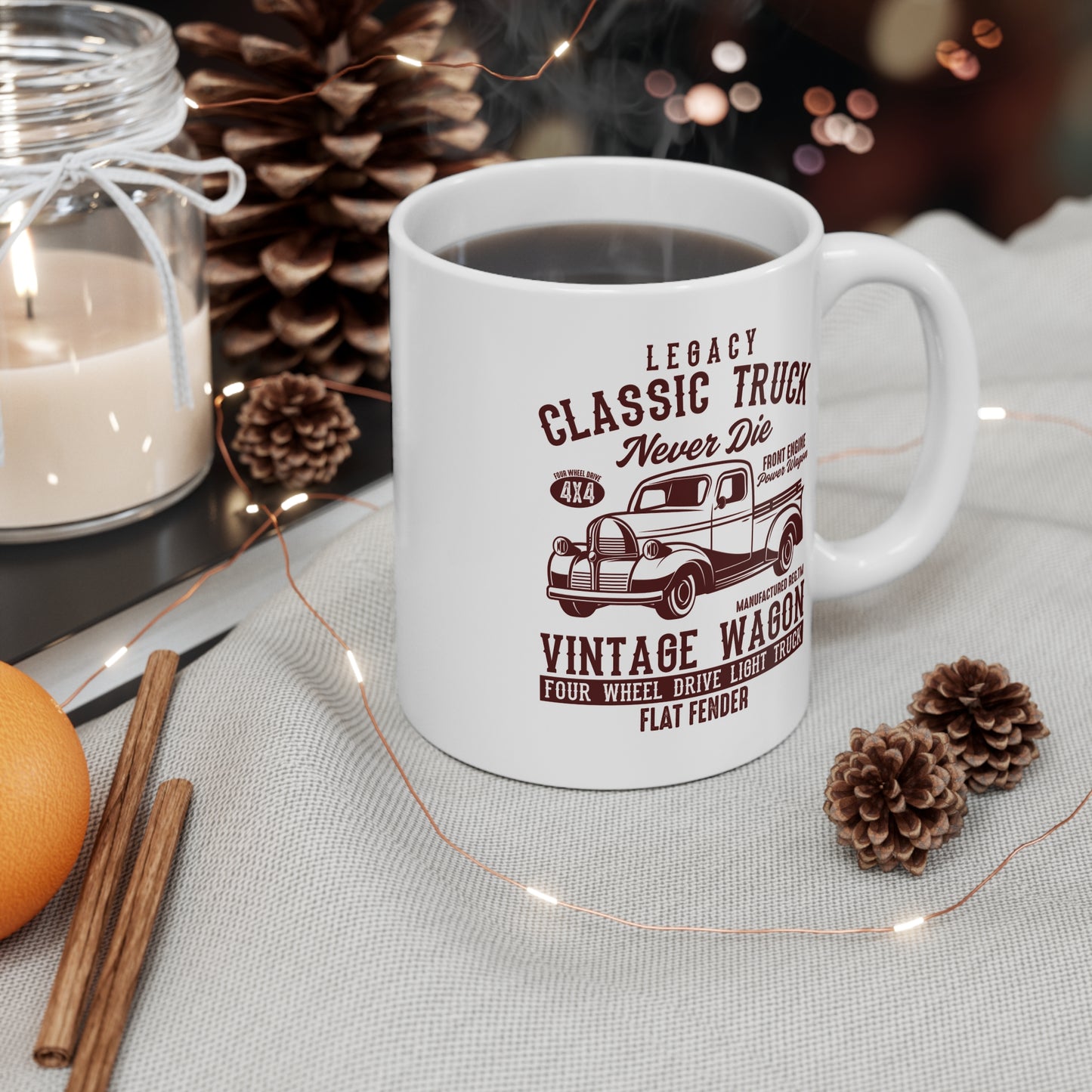Classic Truck Never Die - Mug 11oz - 13037