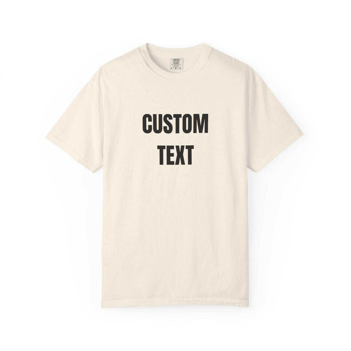 Custom Novelty T-Shirt – Unisex Garment-Dyed Cotton Tee - 14681