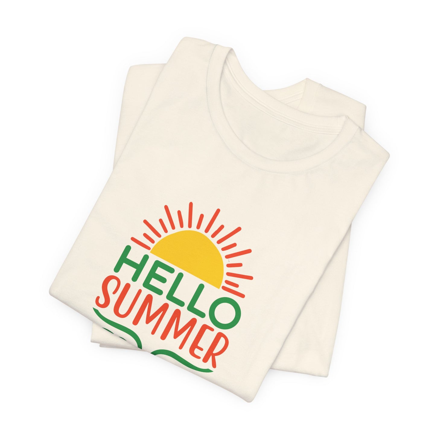 Hello Summer - Unisex Jersey Short Sleeve Tee