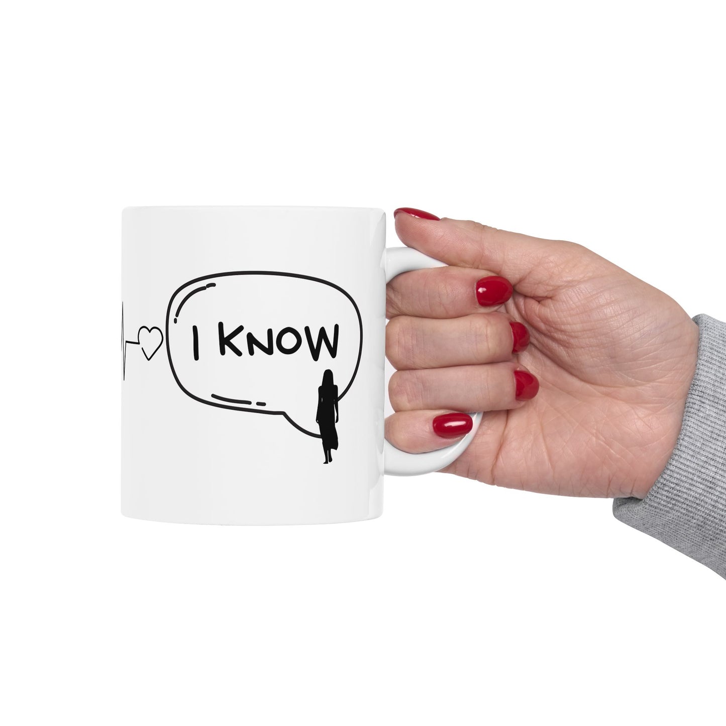 I Love You, I Know - Ceramic Mug, (11oz, 15oz)