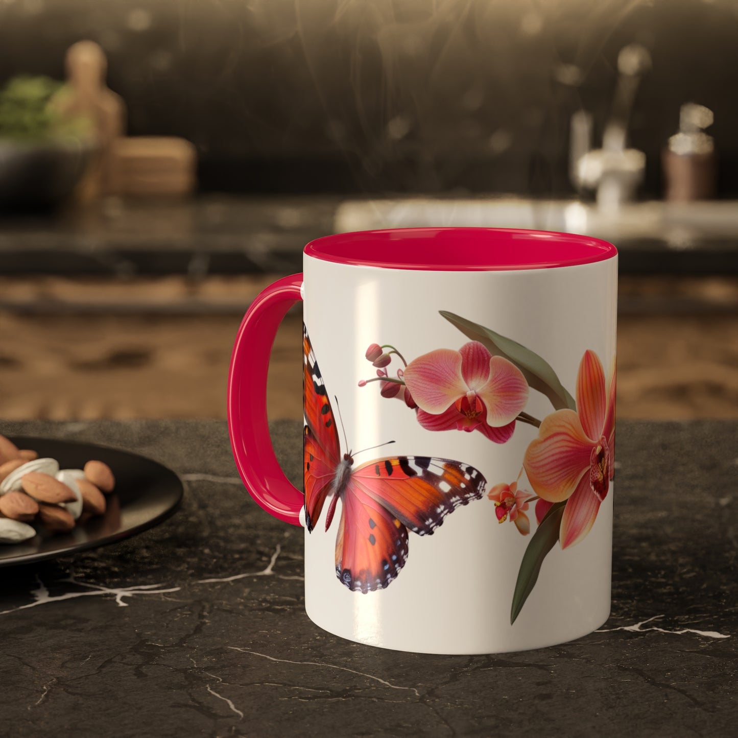 Butterflies: Nature's Delicate Dancer - Colorful Mugs, 11oz