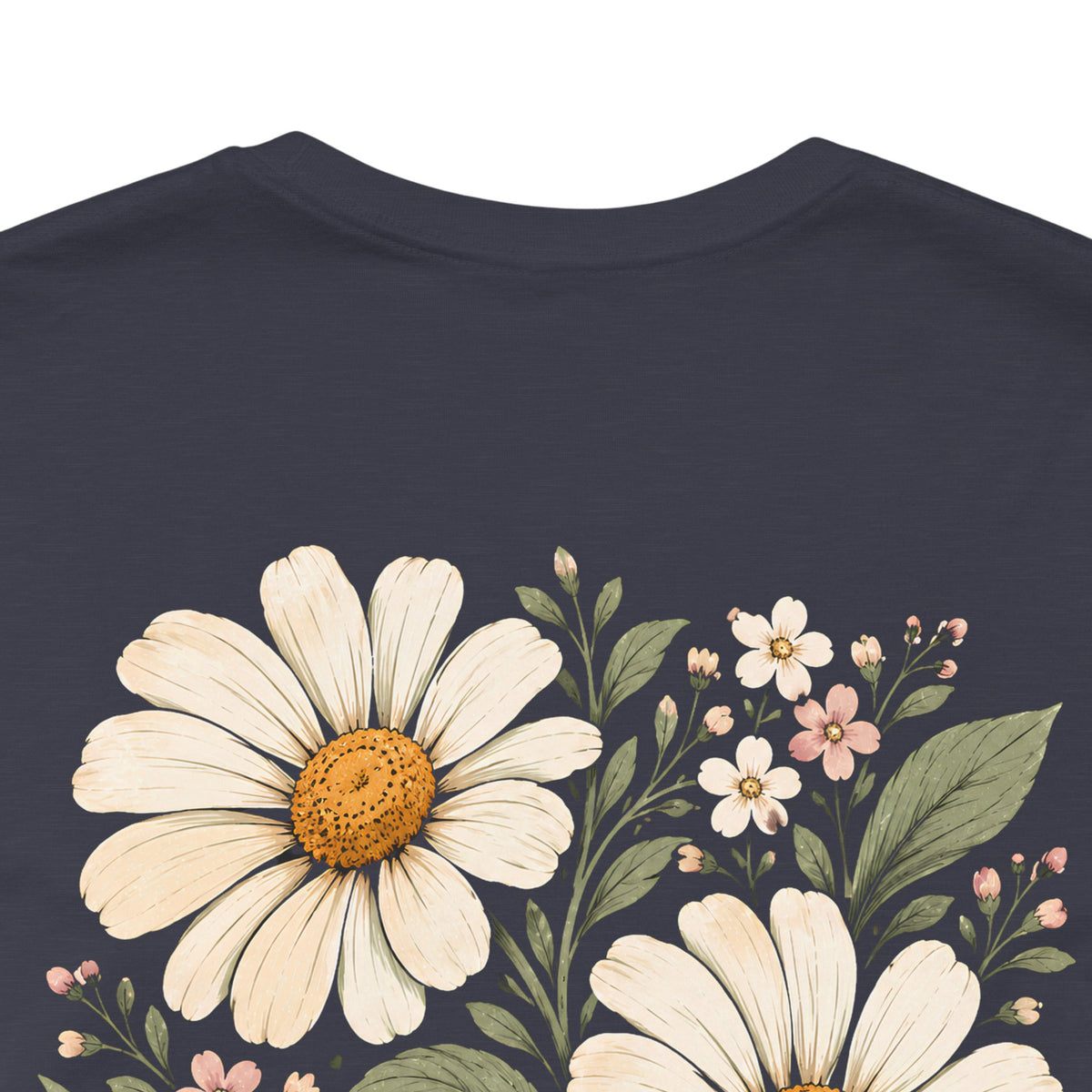 Daisy Garden T-Shirt, Vintage Floral Graphic Tee - 14985