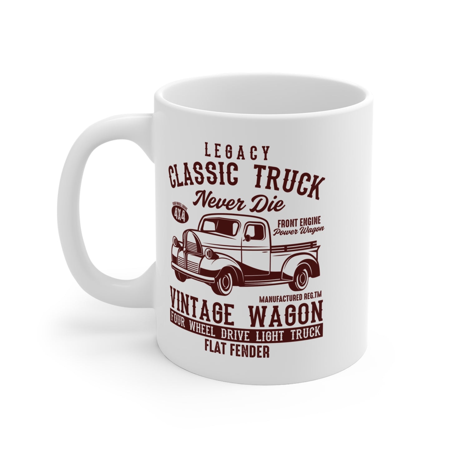 Classic Truck Never Die - Mug 11oz - 13037
