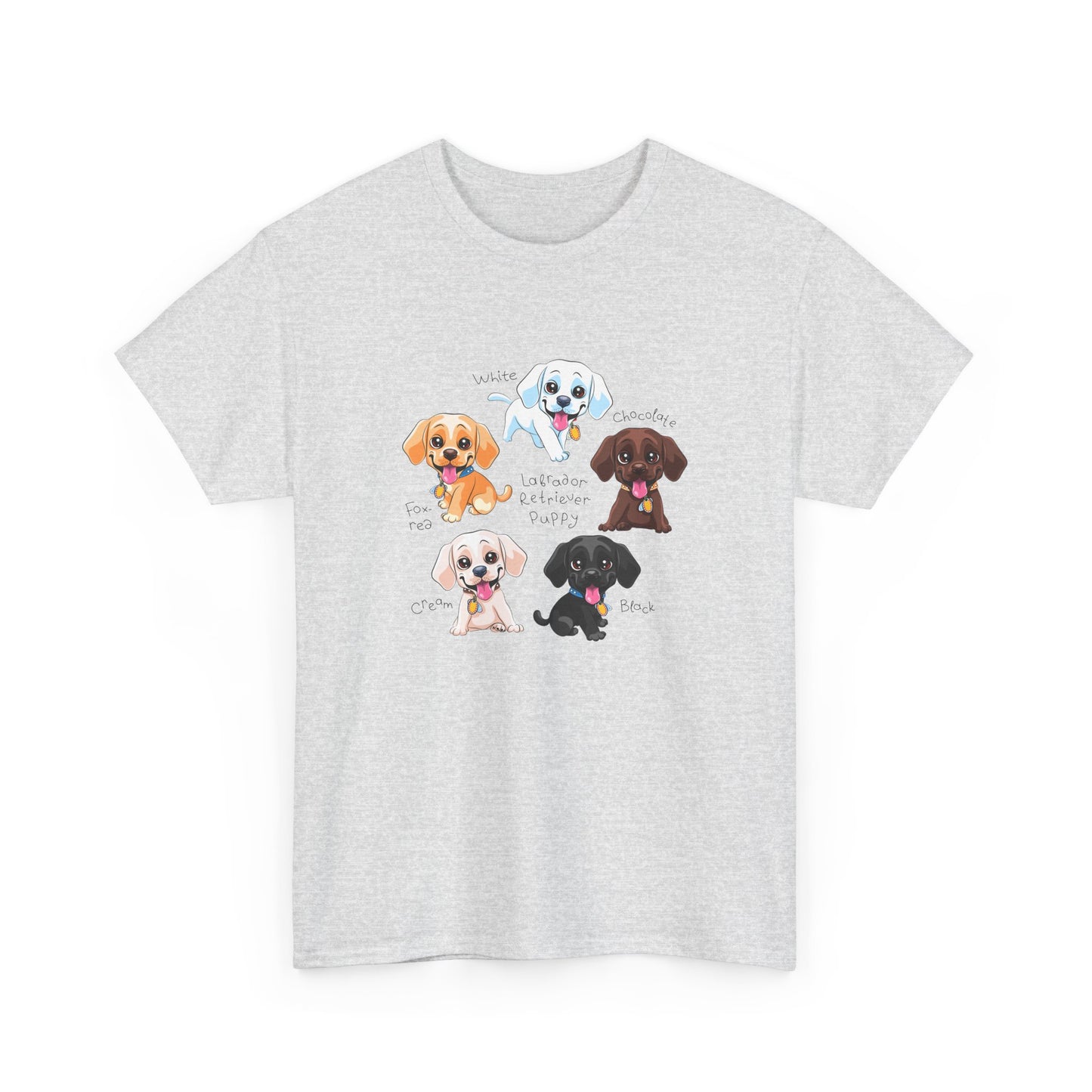 Puppies - Unisex Heavy Cotton Tee - 10277