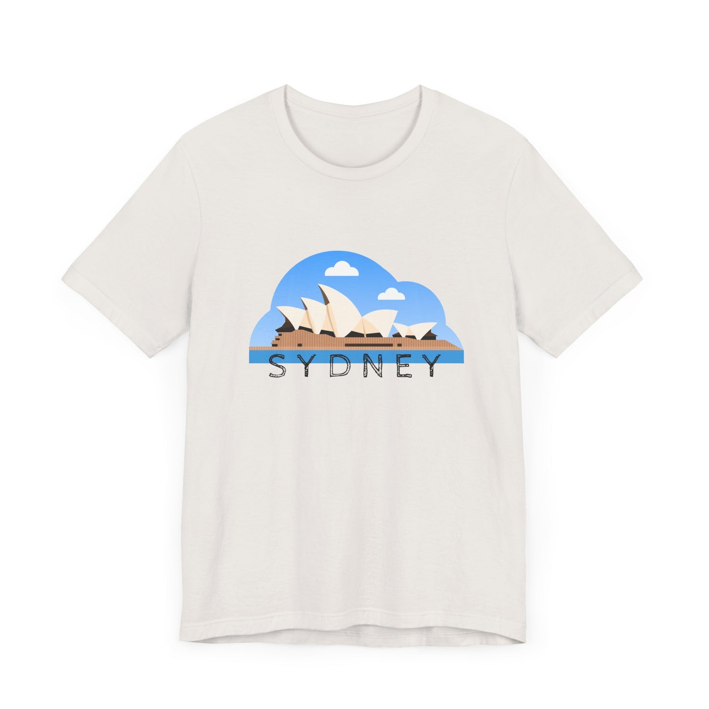 Sydney Graphic Unisex Jersey Tee - Coastal Vibes T-Shirt - 12044