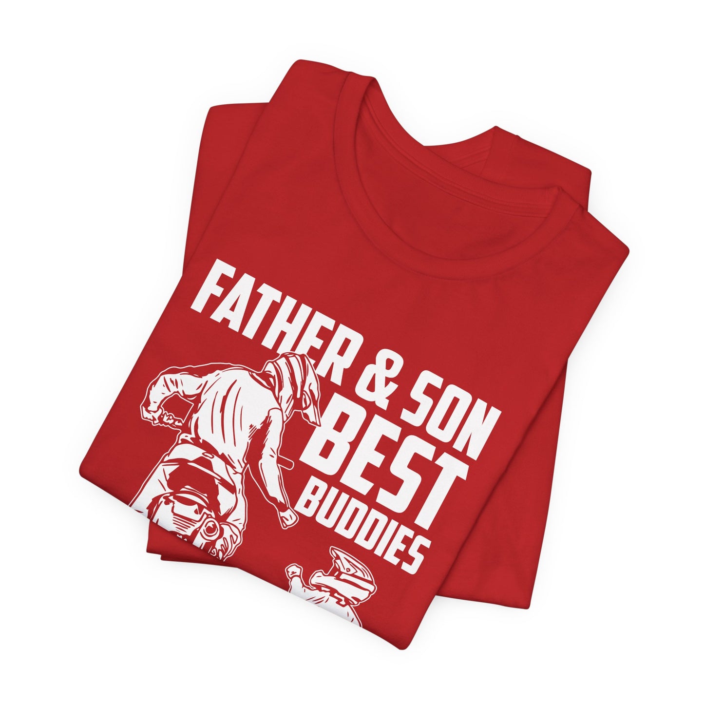 Father & Son, Best Buddies Forever - Unisex Jersey Short Sleeve Tee - 13710