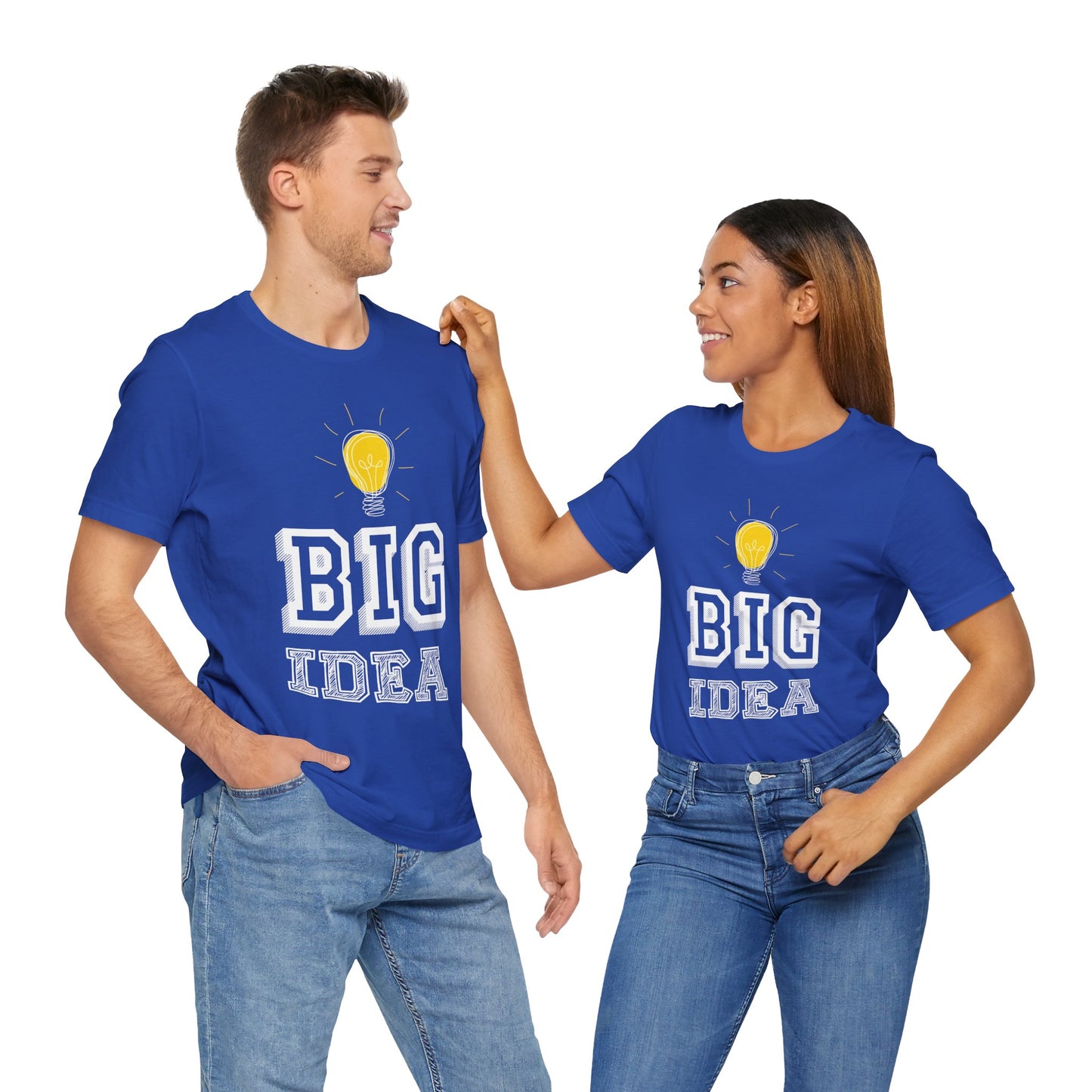 Motivational: Big Idea - Unisex Jersey Short Sleeve Tee - 12469