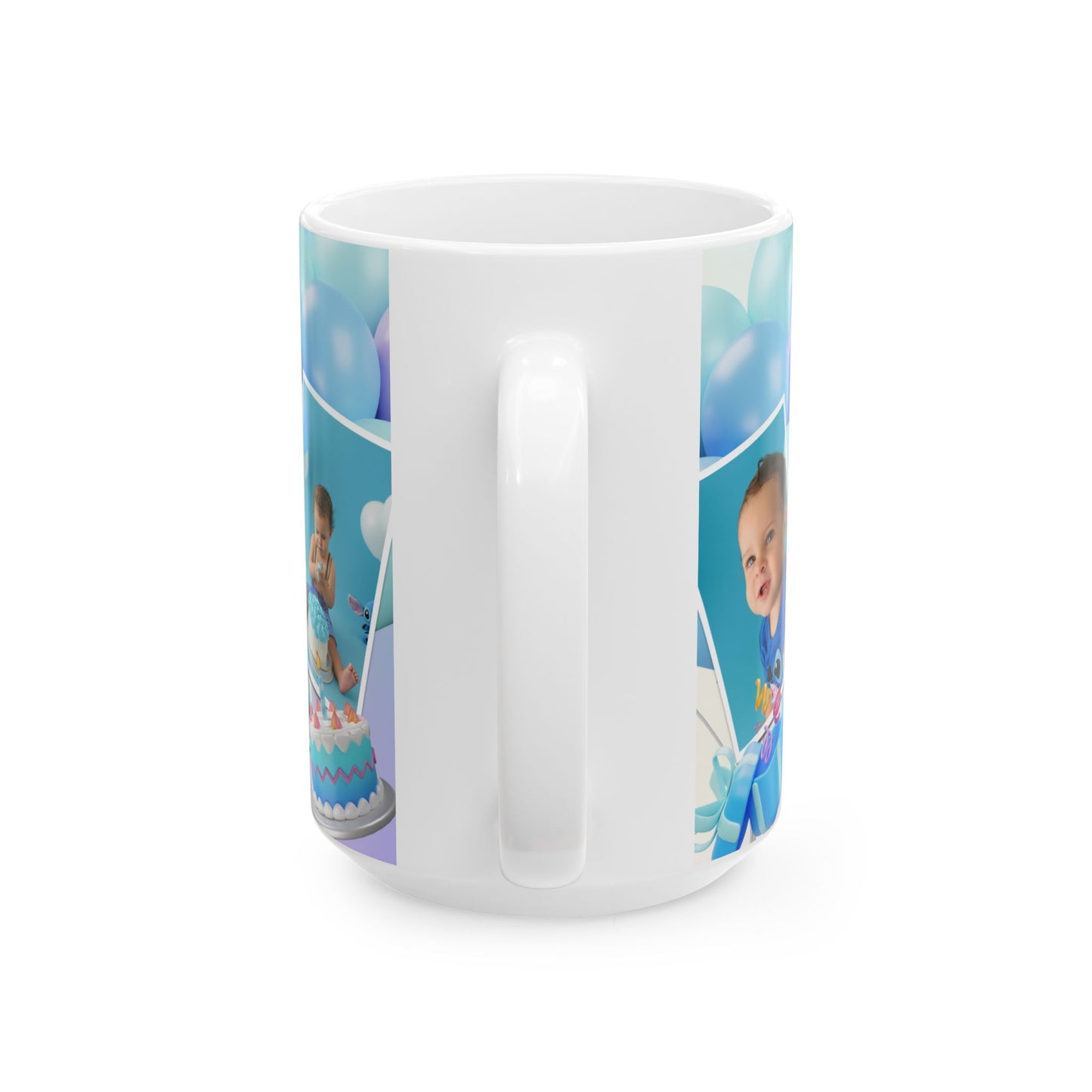 Personalized Birthday Mug for Kids, Custom Photo Cup, Gift for Birthday Celebration, Unique Child’s Mug, Party Favor - 13971